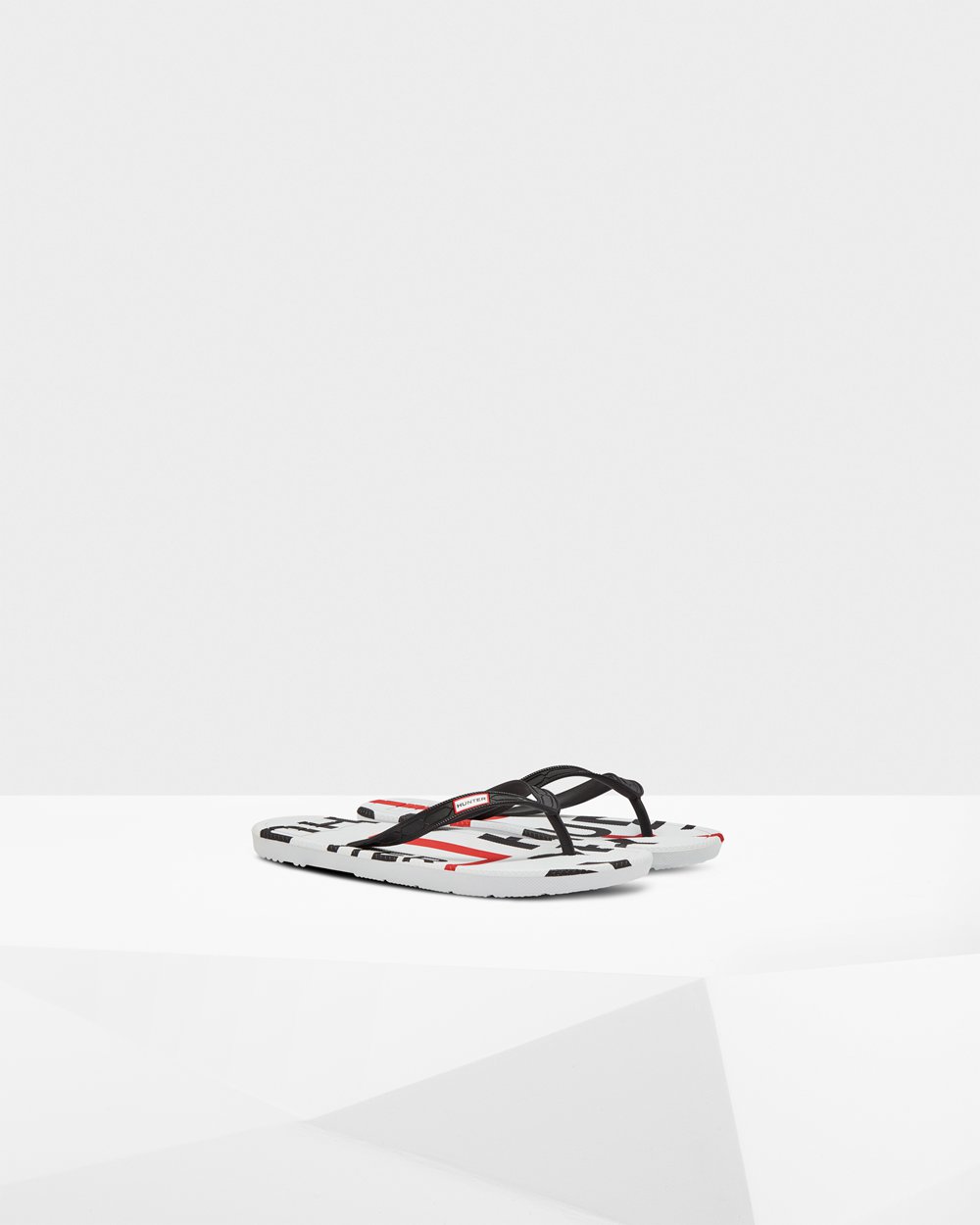 Hunter Parmak Arası Terlik Bayan Siyah - Original Exploded Logo - Türkiye PY4903682